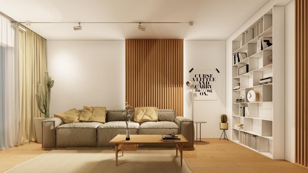 Proiect de Design Interior Rezidențial – Eleganță Naturală și Confort Modern